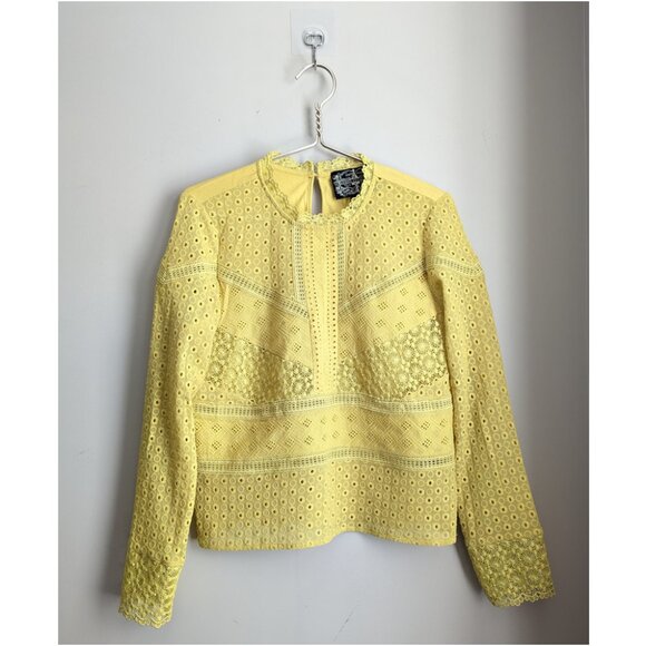 Anthropologie James Coviello Burnham Lace Top by James Coivello - Picture 6 of 12